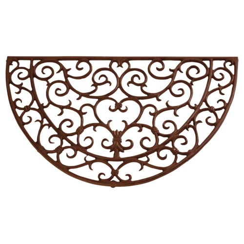 Tapis porte semi rond en - de,