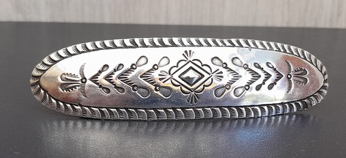 Barette cheveux argent - à,