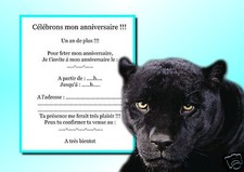 5 ou 12 cartes invitation