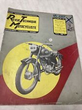 Revue Technique Motocycliste N° 102 1955 Ydral 175 René Gillet V2 Victoria Swing