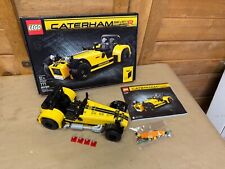 LEGO Caterham Seven 620R (21307) Complete Clean W/ Inst., Box and Spares - CIOB