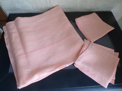 Nappe ancienne vintage thé - nappe,