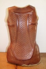 Rare Antique Medical Leather Orthopedic Corset circa 1920 Cabinet of Curiosity
