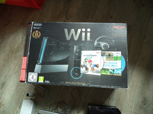 Nintendo wii black - nintendo, console
