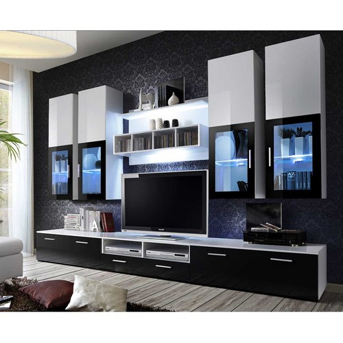 Meuble mural design - meuble, tv
