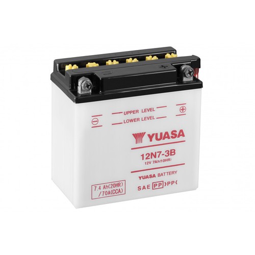 Batterie moto yuasa 12n7 - batterie,