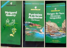 3 ANCIENS GUIDES VERTS