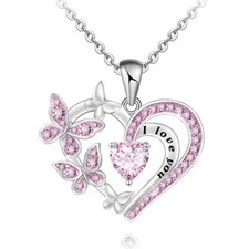 Bijou Coeur Papillon Strass
