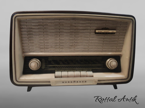 17226 orig antique tube radio - tube,