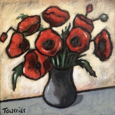 Tableau Coquelicots dans un