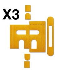 Kits de verrouillage intumescent universel X3 - sécurité de porte coupe-feu...