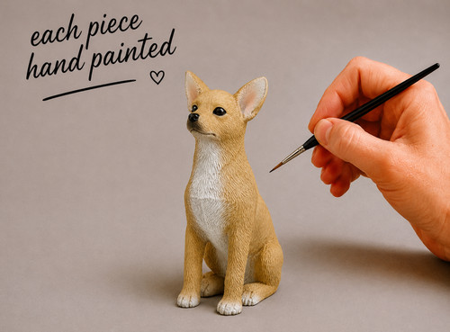 Chihuahua dog figurine resin - dog,