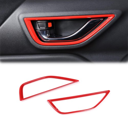 Red interior door - handle, frame