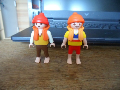 Personnage enfants x 2 - enfants,