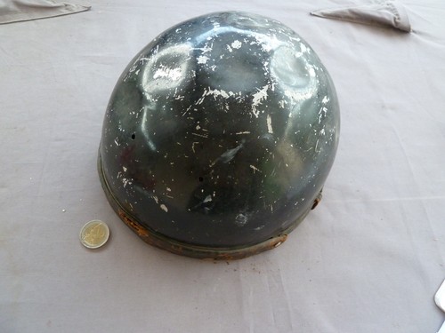 Ancien casque moto - , en