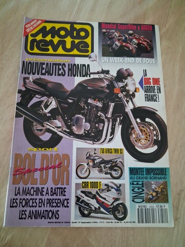 Moto revue 1992 - , honda
