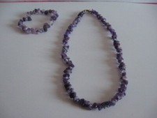 Parure collier et bracelet