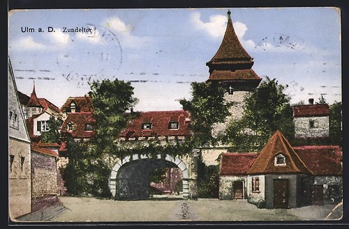 Carte postale ulm d - ulm,
