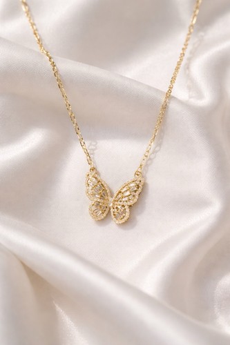 Collier papillon élégant - collier,