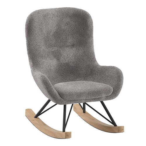 Fauteuil bascule bouclette - à,