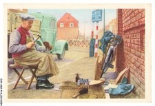 CAR-ADOP14-1111-CHROMOS - folklore belge - un cordonier