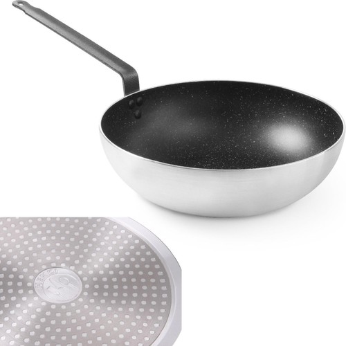 Poêle wok professionnelle - poêle, en