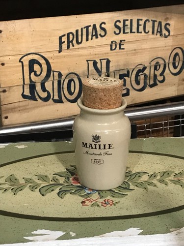 Pot moutarde grès - à, en