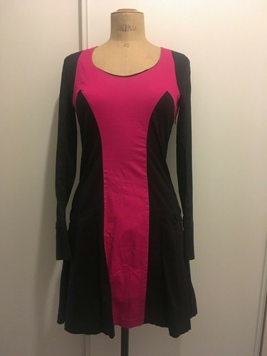 Robe skunkfunk noir - skunkfunk, fuchsia