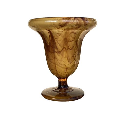 Vase médicis verre marmoréen - verre,