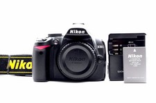 Nikon D3000 10.2MP Black Digital SLR Camera Body Only | 4,451 Shots [Near Mint]