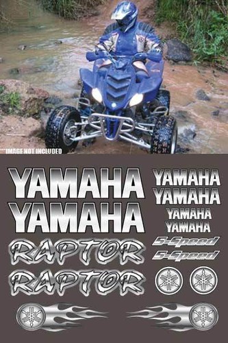 Raptor yamaha white silver - raptor, white/silver