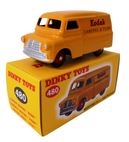 Bedford cwt van kodak dinky - cwt,
