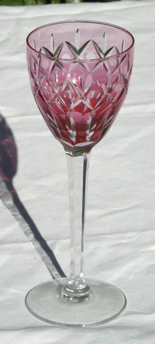 Verre cristal couleur - de,