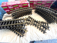 PlayMobil LGB G Scale Brass Train Track Set Curves, Cross, and Straights