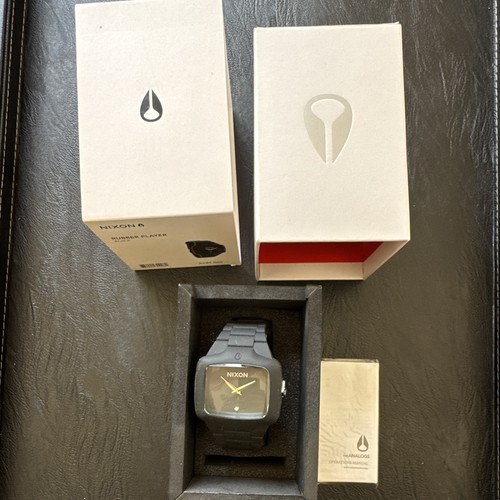 Nixon the rubber player black - nixon,