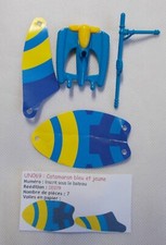 Kinder - Catamaran bleu et