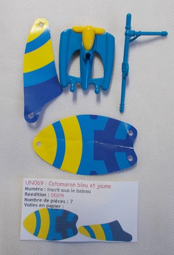 Kinder catamaran bleu et - bleu,