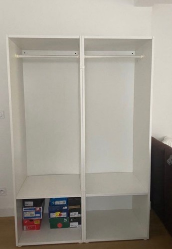 Meuble blanc ikea 160x60x55 - meuble, (