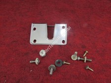 CHROME FRAME PLATE DOOR LOCK FRONT RIGHT FOR MASERATI BITURBO 424 - ...