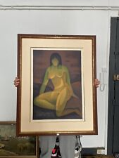 Grande lithographie de Louis TOFFOLI (1907-1999) Nu féminin, signée