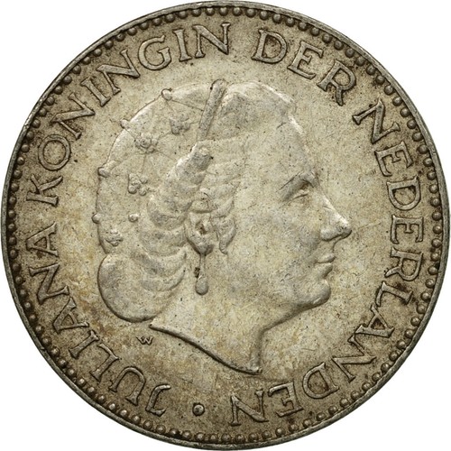 Monnaie pays bas juliana - monnaie,,