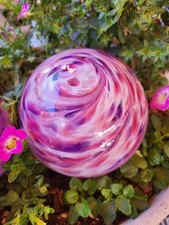 Boule en verre de rechange filetage rose M8 pour rouille noble fleurs boule e...