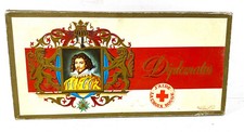 Old Cigar Box Diplomats Collection French Tobacco Red Cross