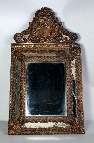 Ancien miroir parcloses - ancien, à