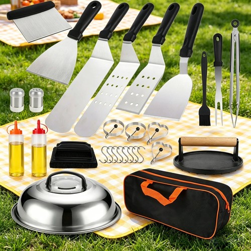 Kit ustensiles barbecue 29pcs - kit,