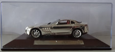 Mercedes Benz - McLaren SLR - 2009 - 1/43 - Chrome in Wooden Base Showcase