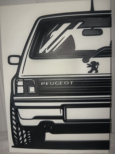 Peugeot 205 gti wall - peugeot,