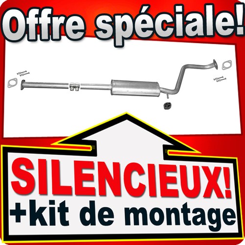 Silencieux intermédiaire pour - silencieux,