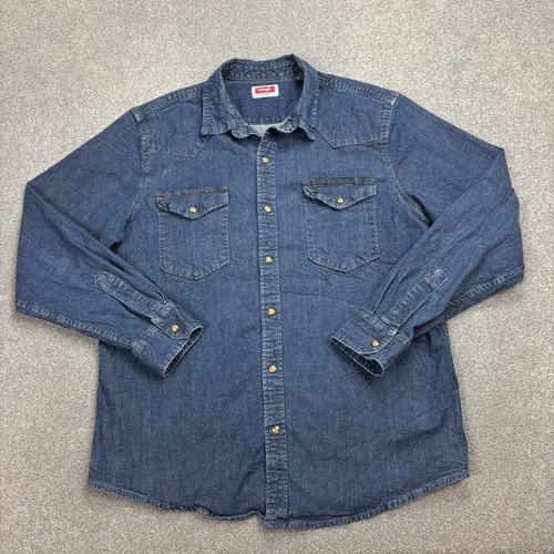 Chemise jean wrangler - chemise,