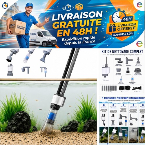 Aspirateur aquarium 30w - aspirateur,